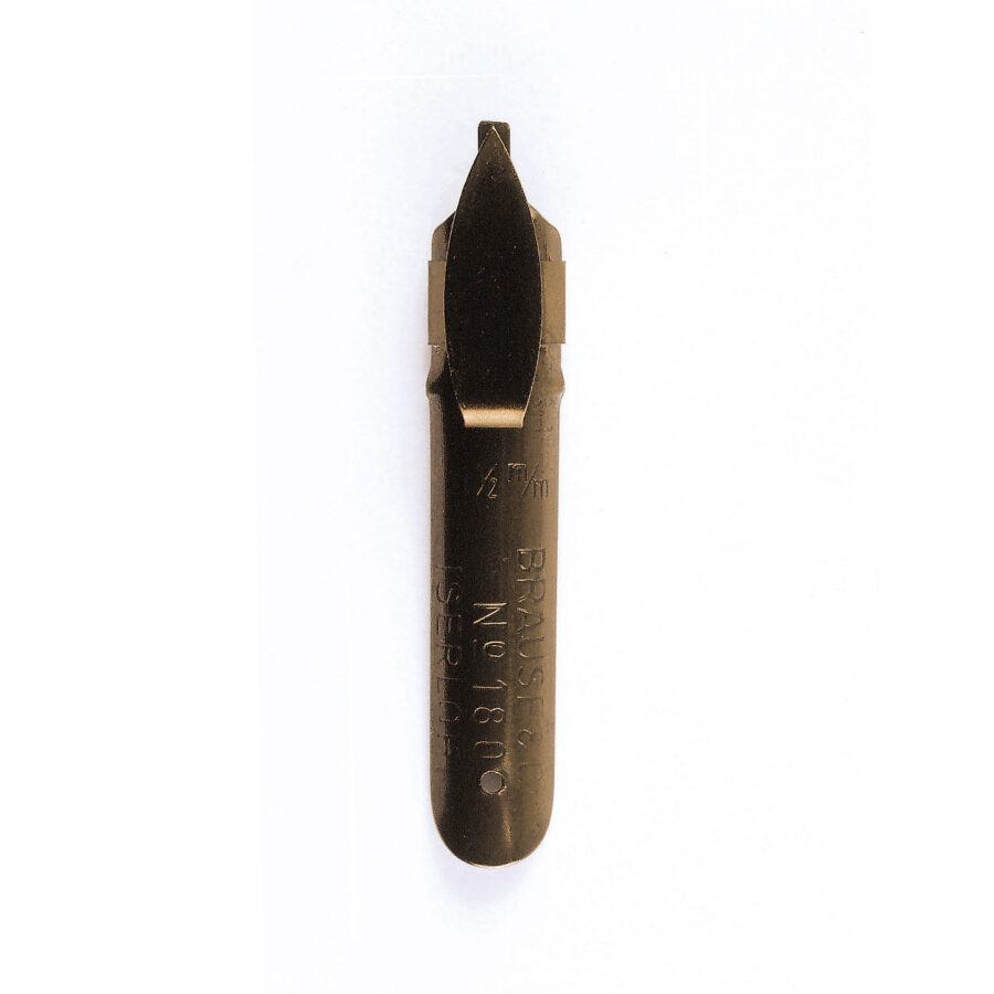 Plumes de calligraphie pour porte-plume – Boite de 50 plumes Bandzug 1,5 mm