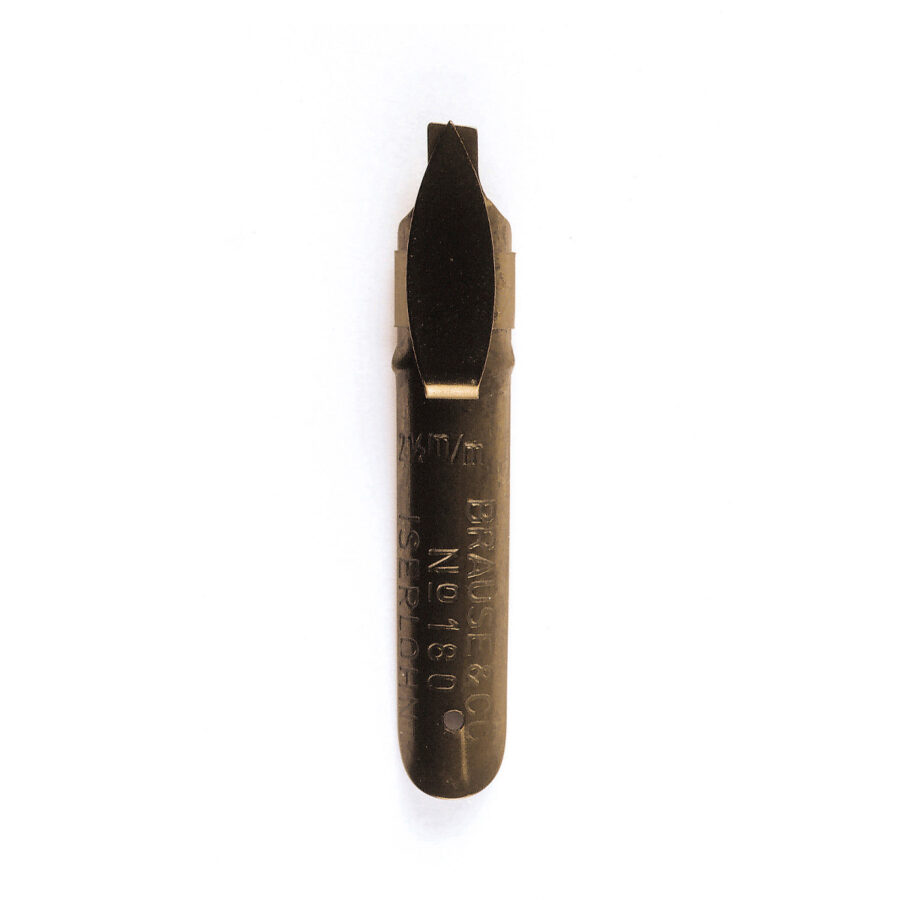 Plumes de calligraphie pour porte-plume – Boite de 50 plumes Bandzug 2,5 mm
