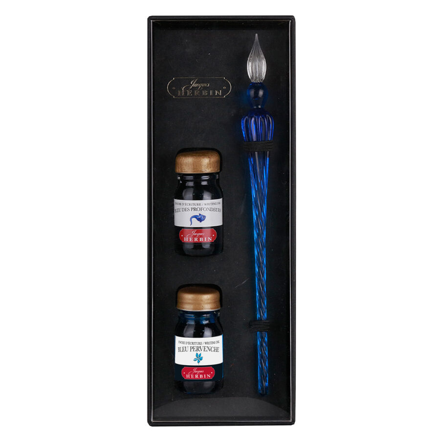 Glass nib and ink sets